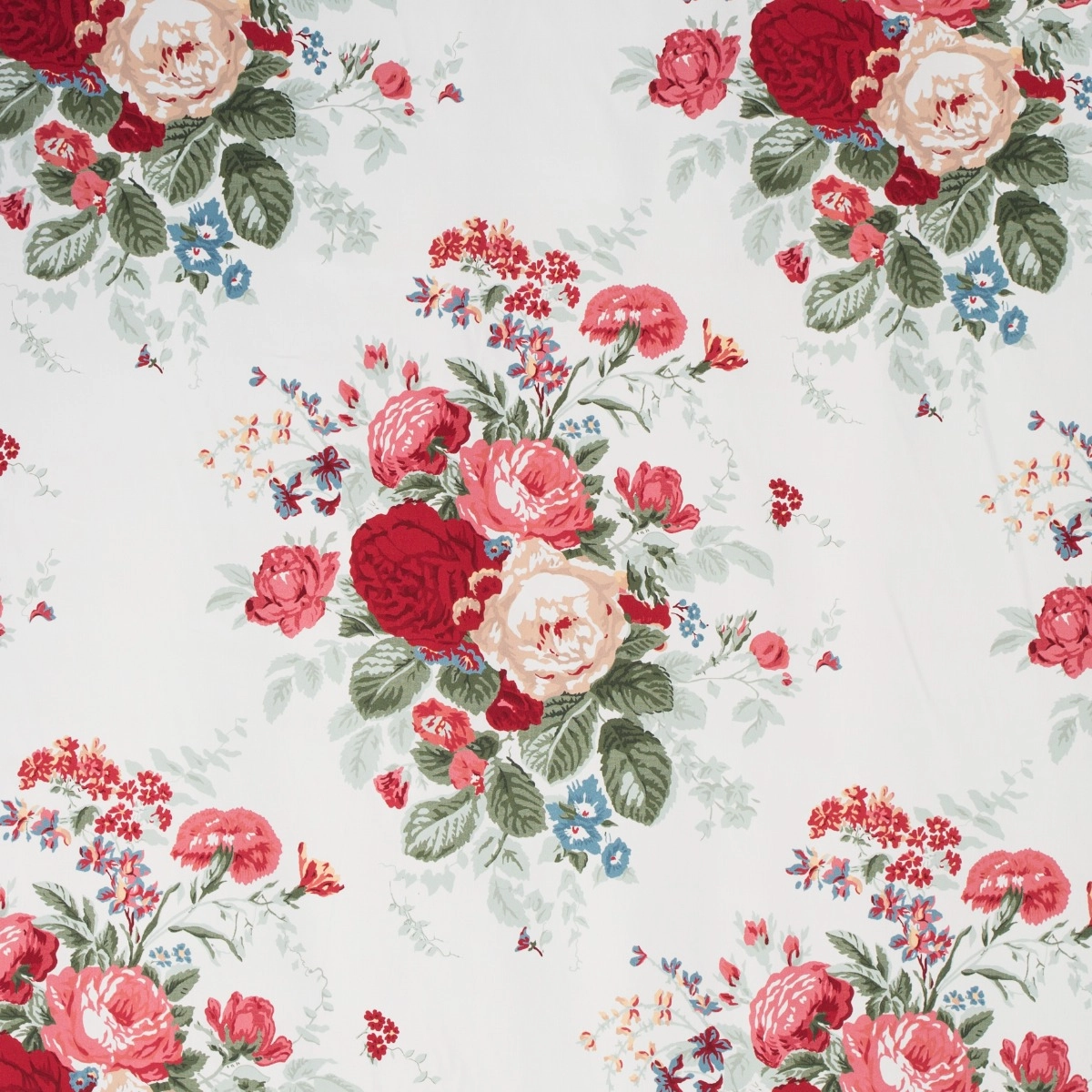 Tecido Bouquet Cost Blanc N 