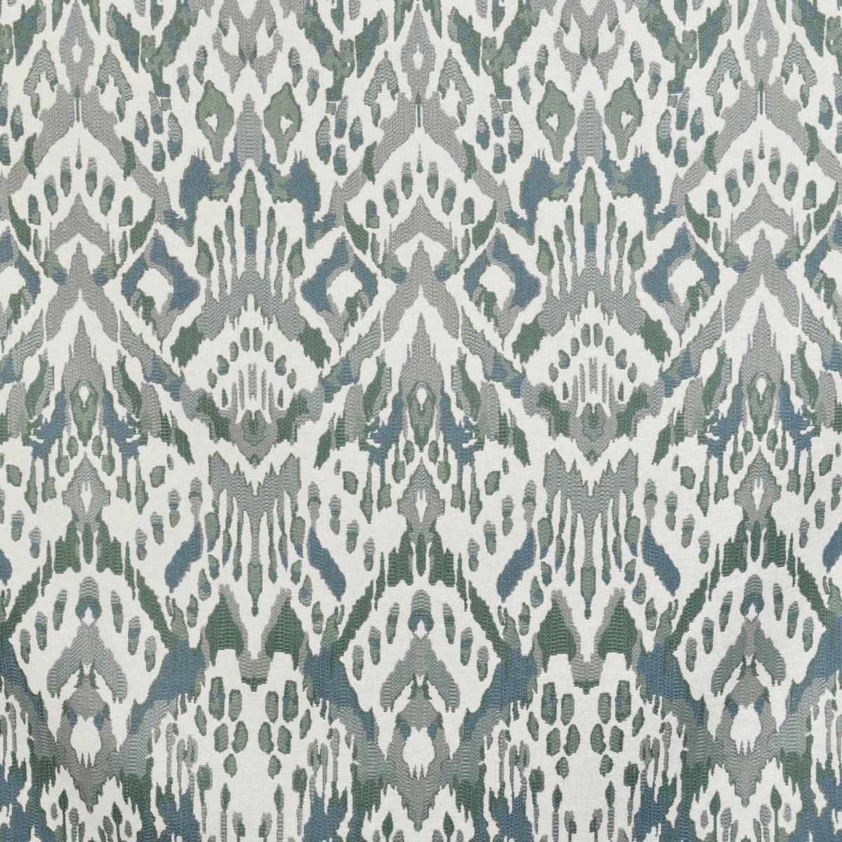 Tecido Jacquard Ikat Salvia 