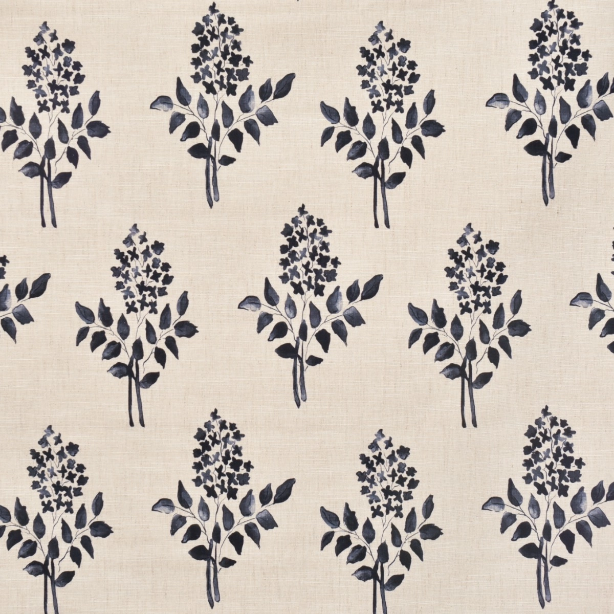 Tecido Bouquet Marinho Fundo Natural - SKU 24402639