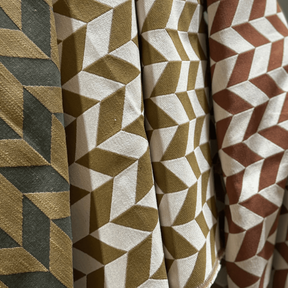 Tecido Chevron Camel Cosmopolitan