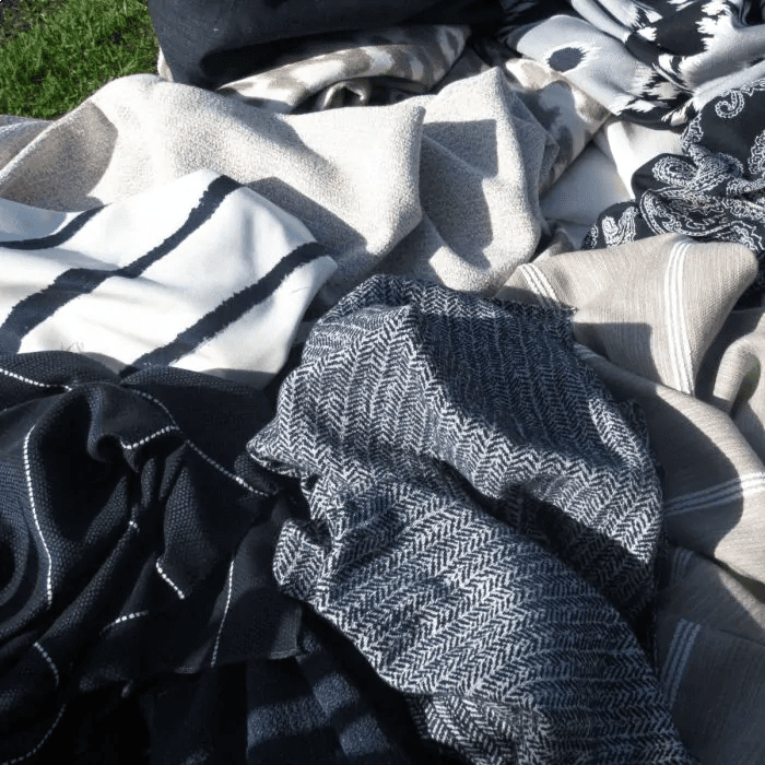 Tecido Chevron Navy by Sunbrella