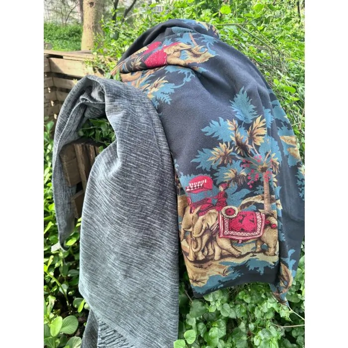 Tecido Elefante Blue Tecido Elefante Blue