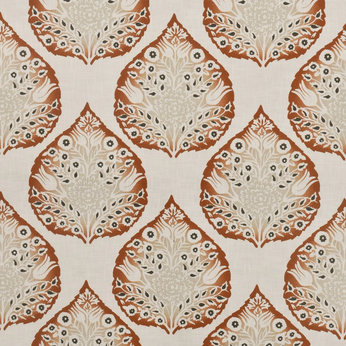 Tecido Estampa Lotus Rusty - SKU 24402585 Tecido Estampa Lotus Rusty - SKU 24402585