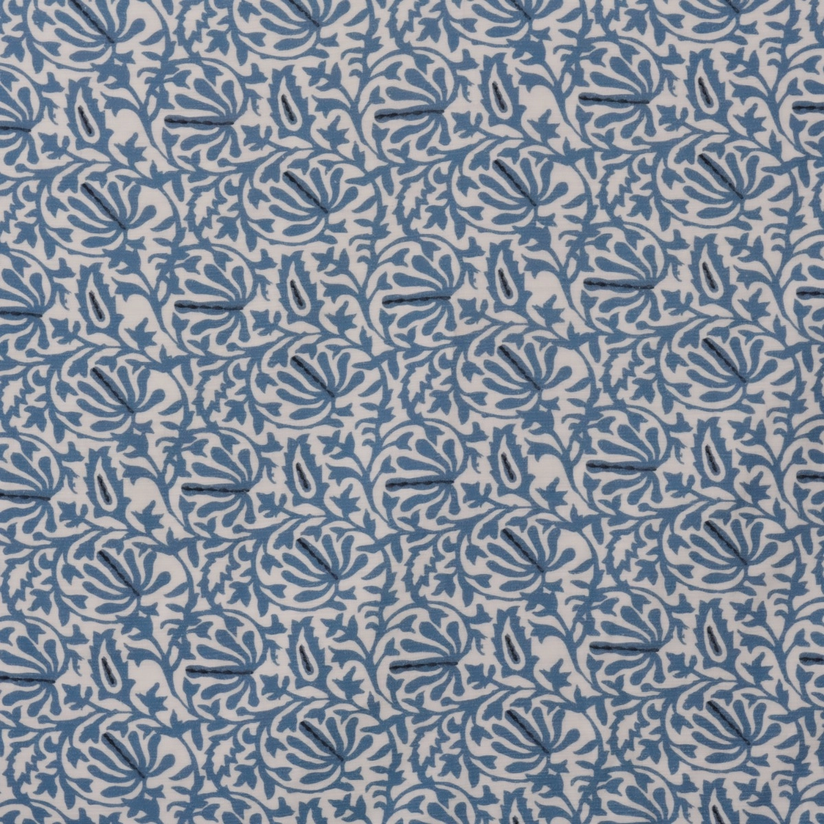 Tecido Estampa Louise Chambray Tecido Estampa Louise Chambray