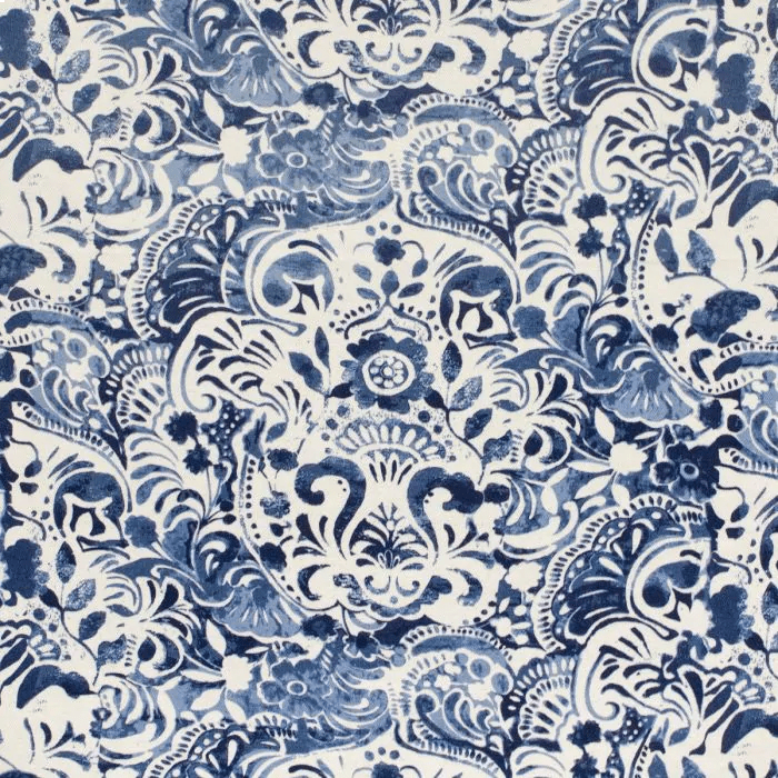 Tecido Flor Easter Blue