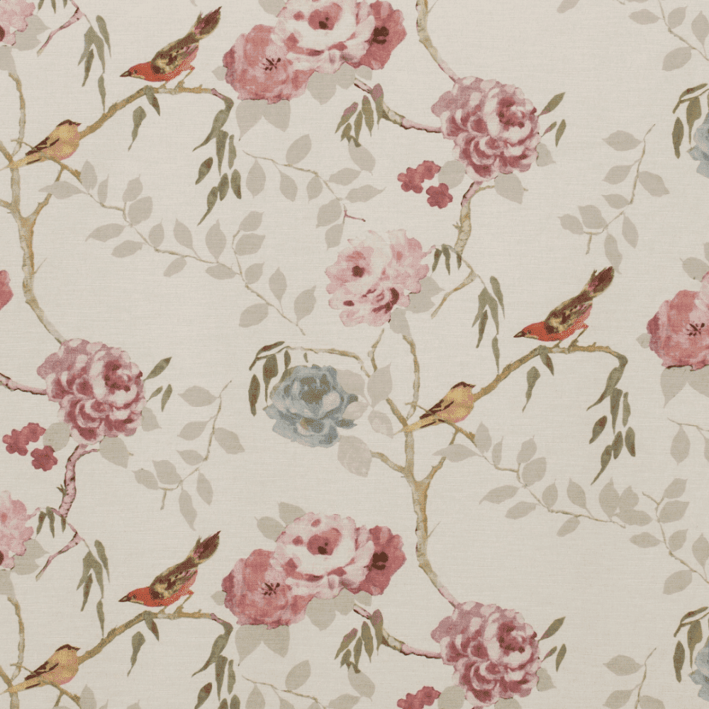 Tecido Flor Pombal Papiro