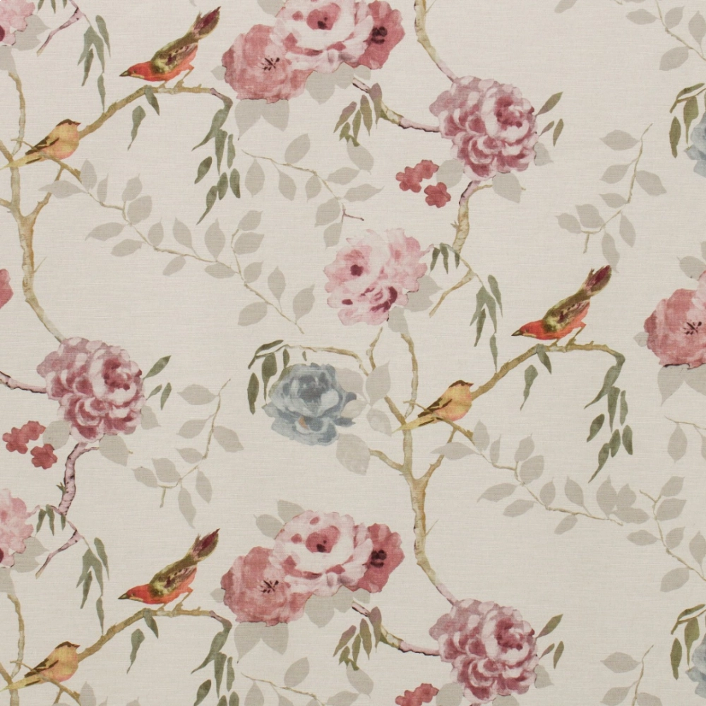 Tecido Flor Pombal Papiro