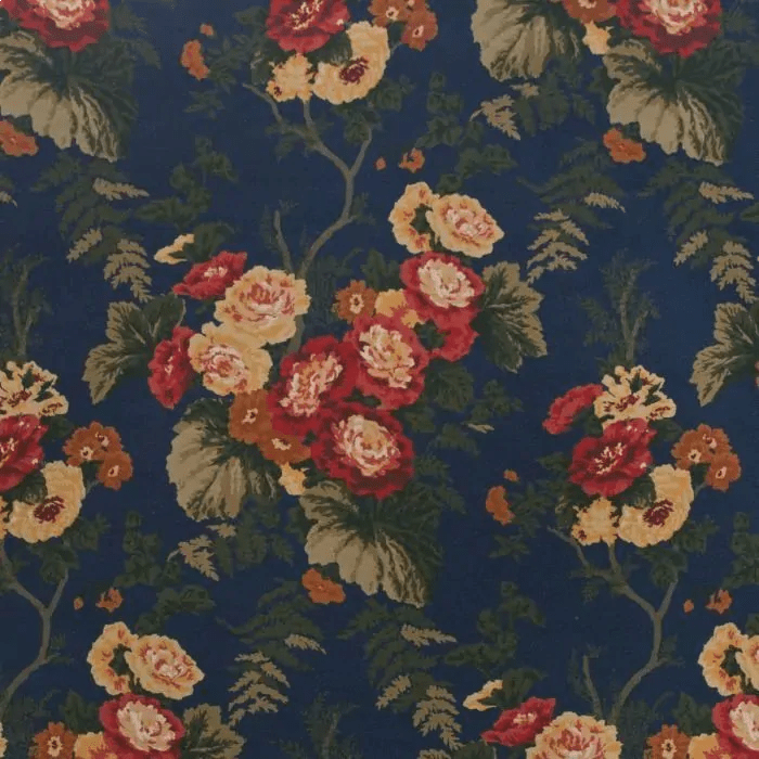 Tecido Flower Sagg Índigo