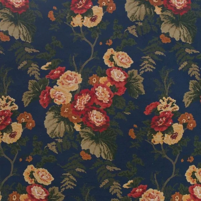 Tecido Flower Sagg Índigo