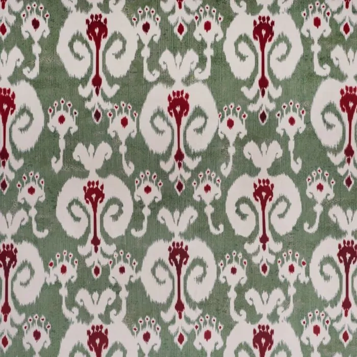 Tecido Ikat Agapanto Tecido Ikat Agapanto