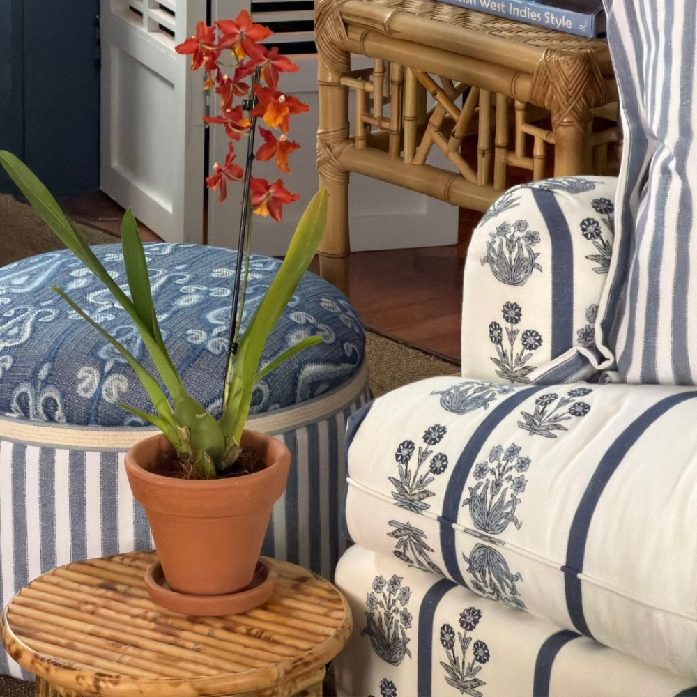 Tecido Ikat Jacquard