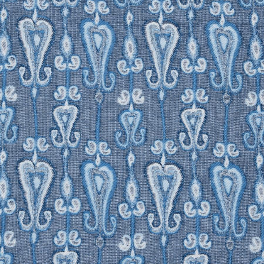 Tecido Ikat Jacquard