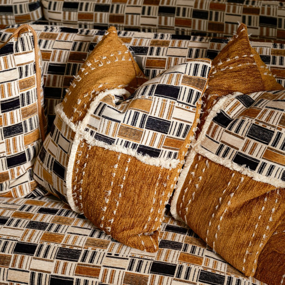 Tecido Jacquard Aresta Camel