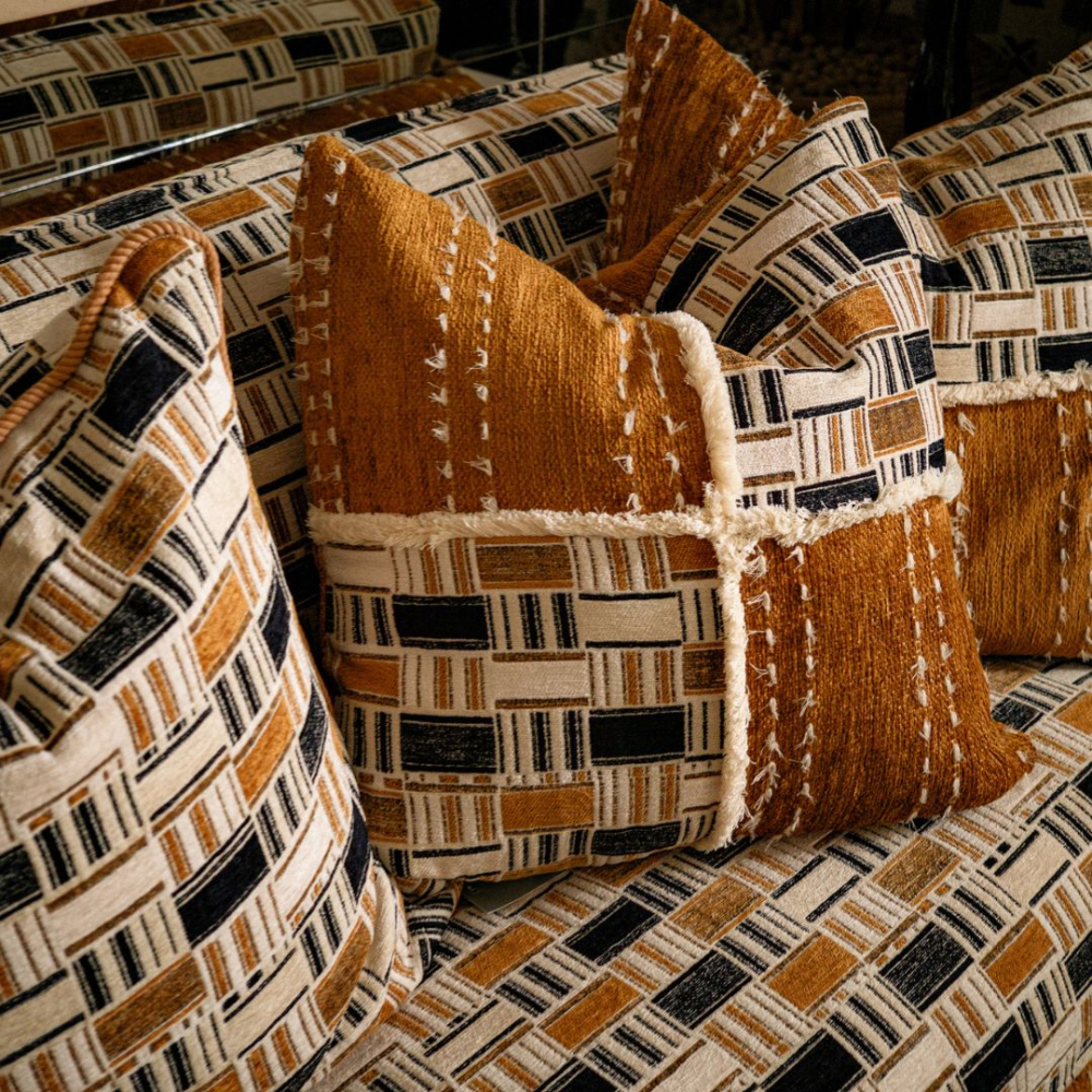 Tecido Jacquard Aresta Camel