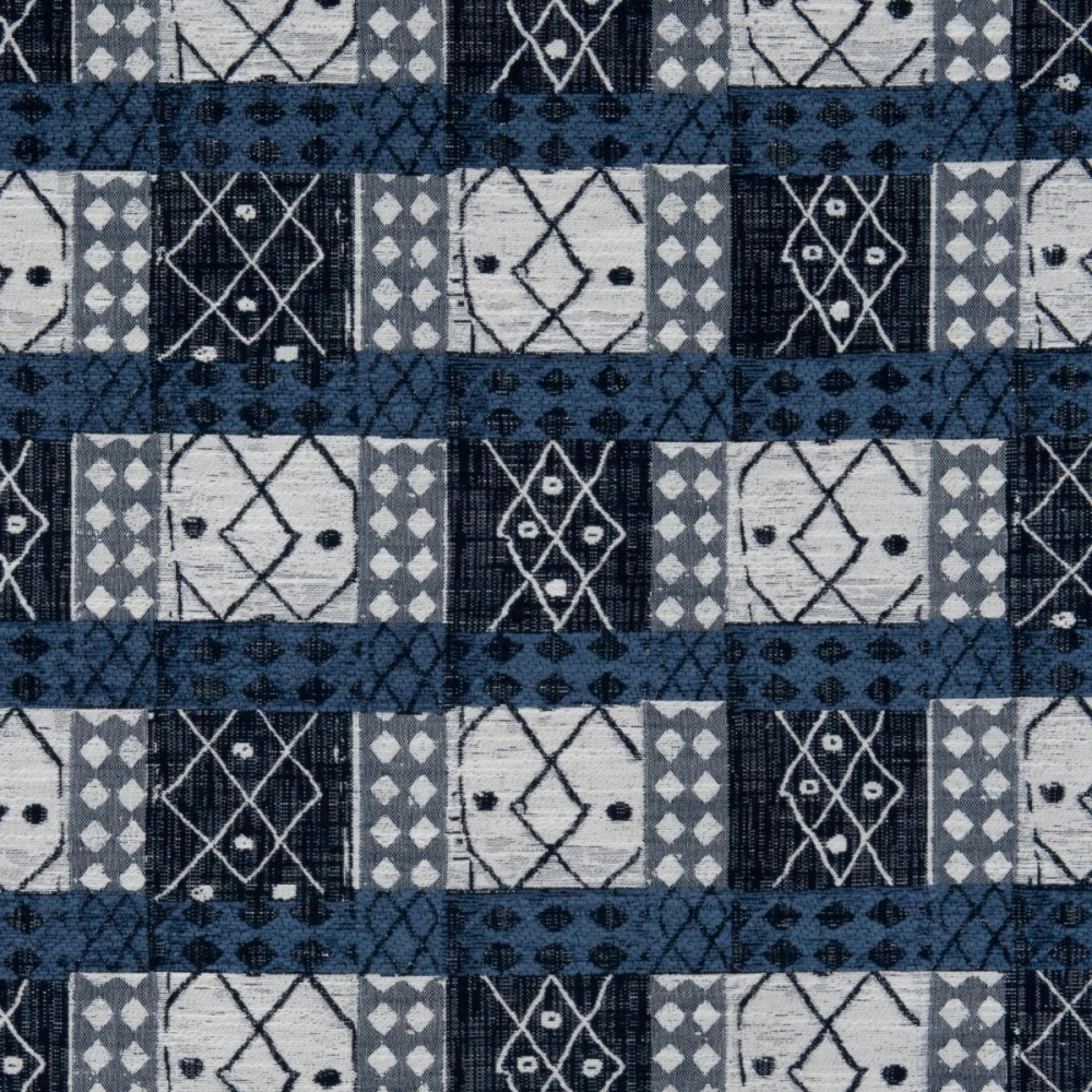 Tecido Jacquard Tear Azul