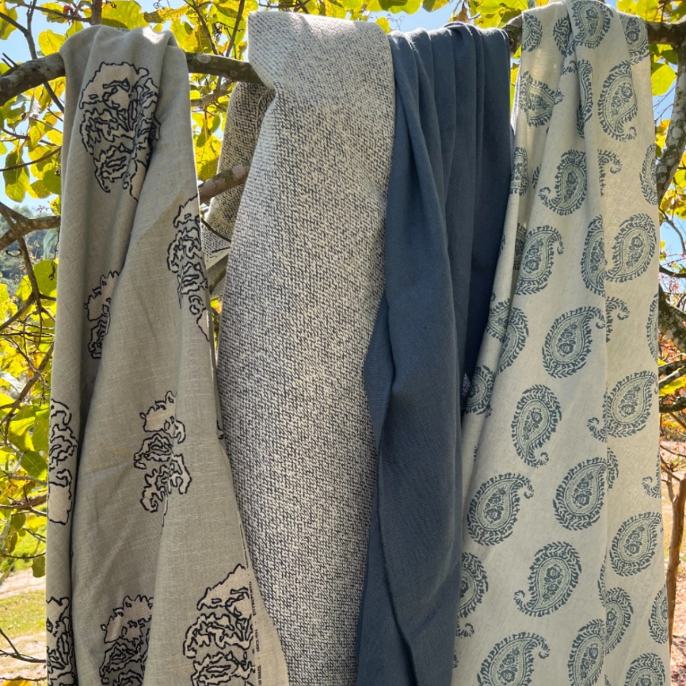 Tecido Linho Marcel Jeans 