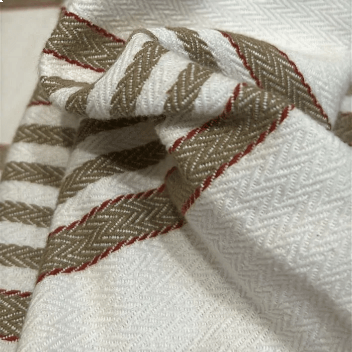 Tecido Lista Nepal Natural