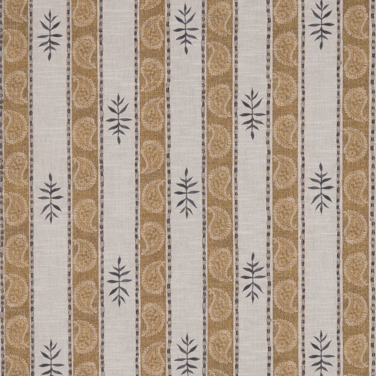 Tecido Lista Paisley Camel - SKU 24404087