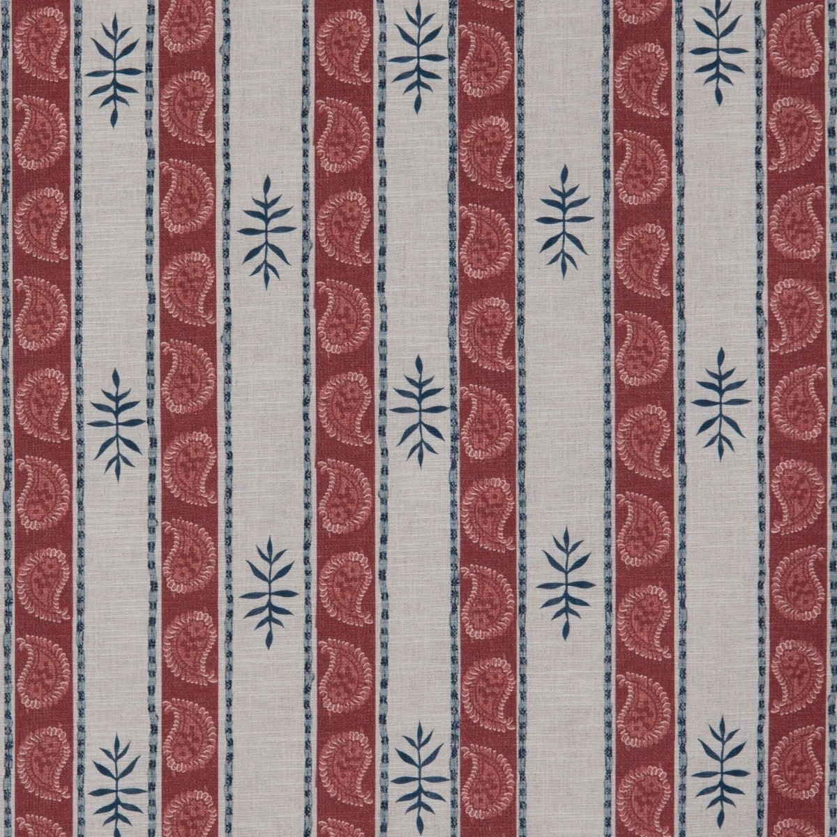 Tecido Lista Paisley Escarlate - SKU 24404077 Tecido Lista Paisley Escarlate - SKU 24404077