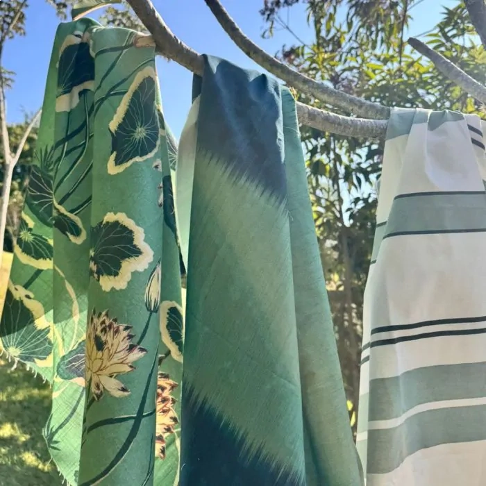 Tecido Lista Tie Dye