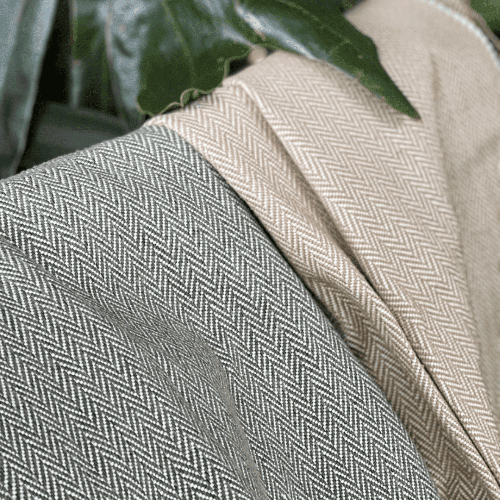 Tecido Mini Chevron Camel 