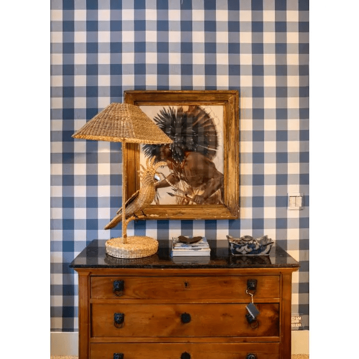 Tecido Xadrez G Chambray