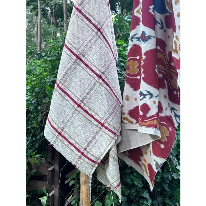 Tecido Xadrez Lírio