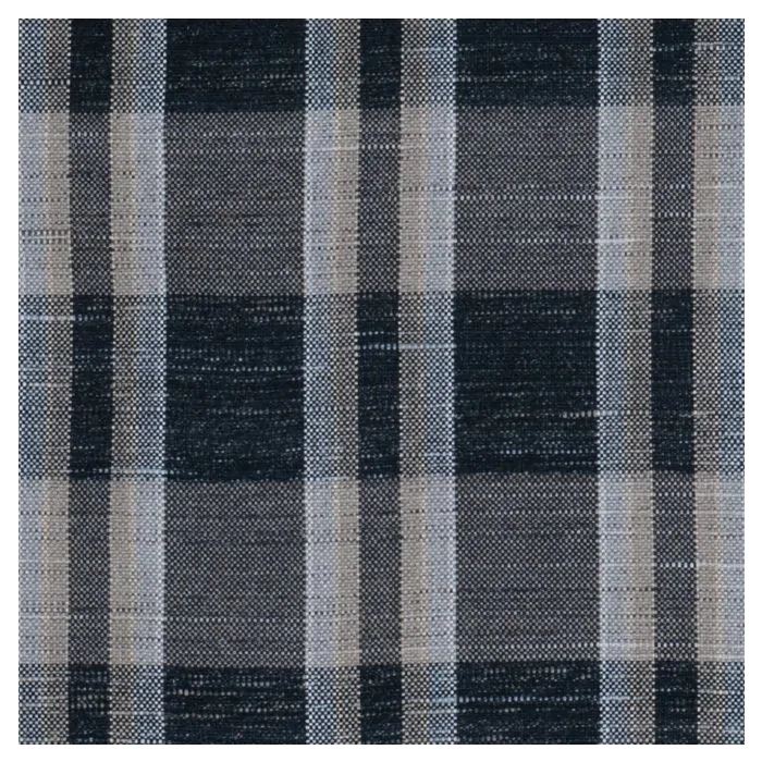 Tecido Xadrez Tricolor Navy