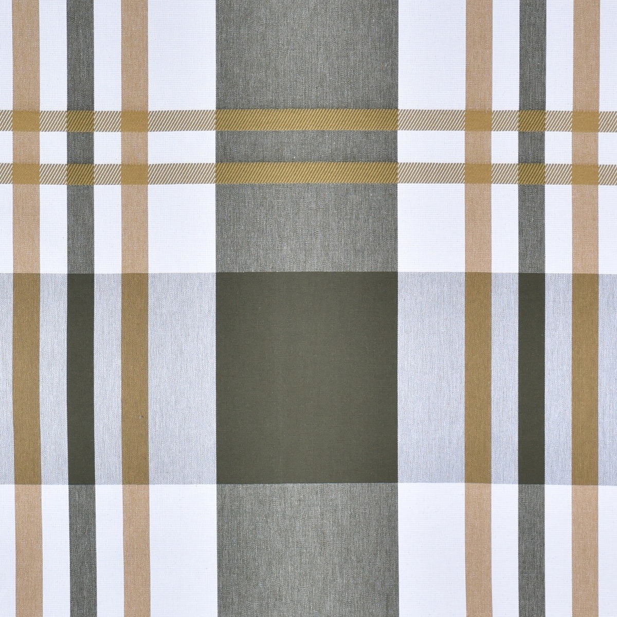 Tecido Xadrez Cedro com Camel 