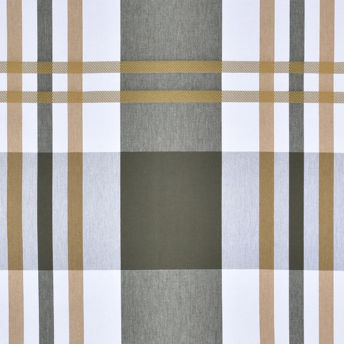 Tecido Xadrez Cedro com Camel 