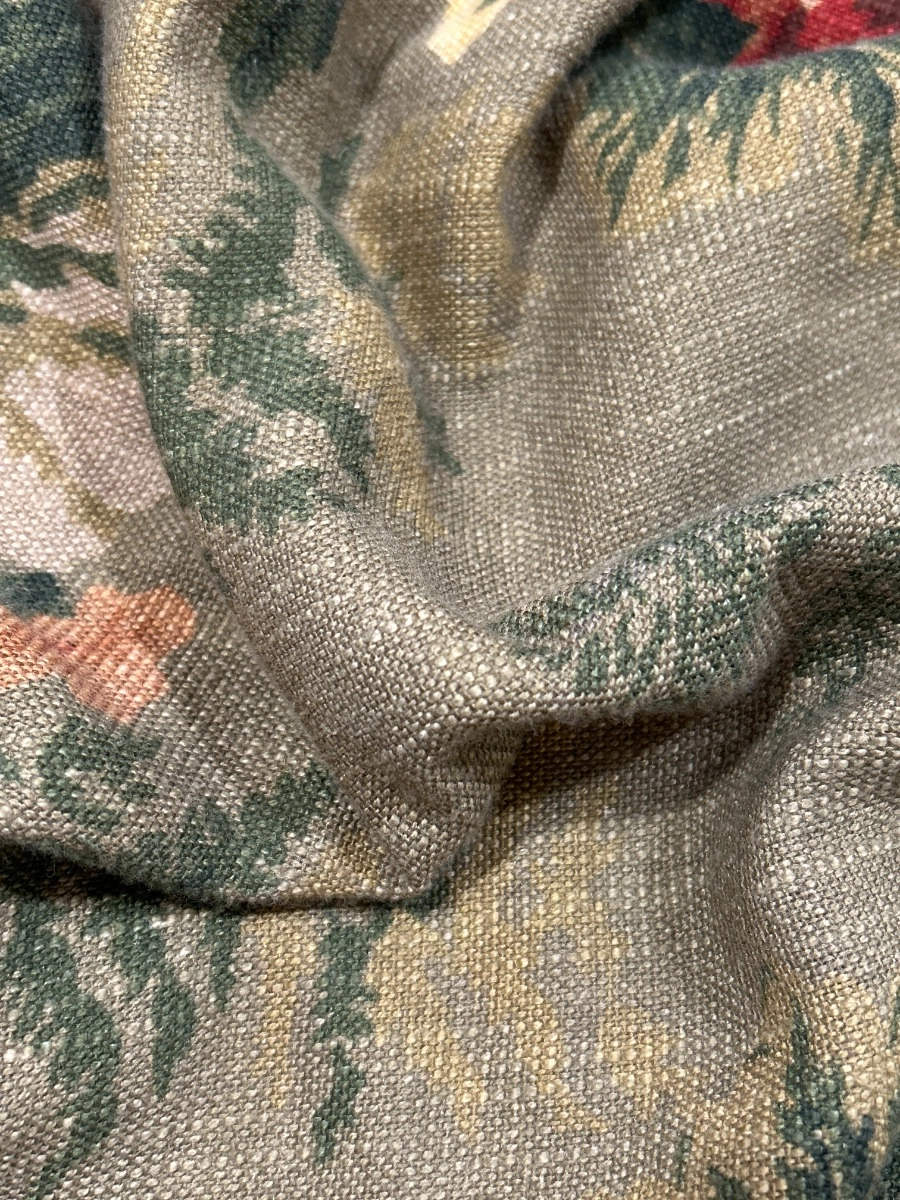 Tecido Flower Sagg Moss