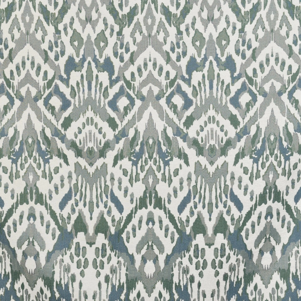 Tecido Jacquard Ikat Salvia 