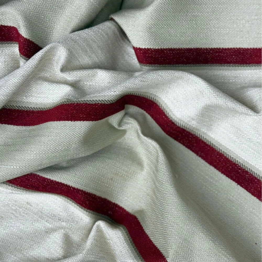 Tecido Lista Larga Red