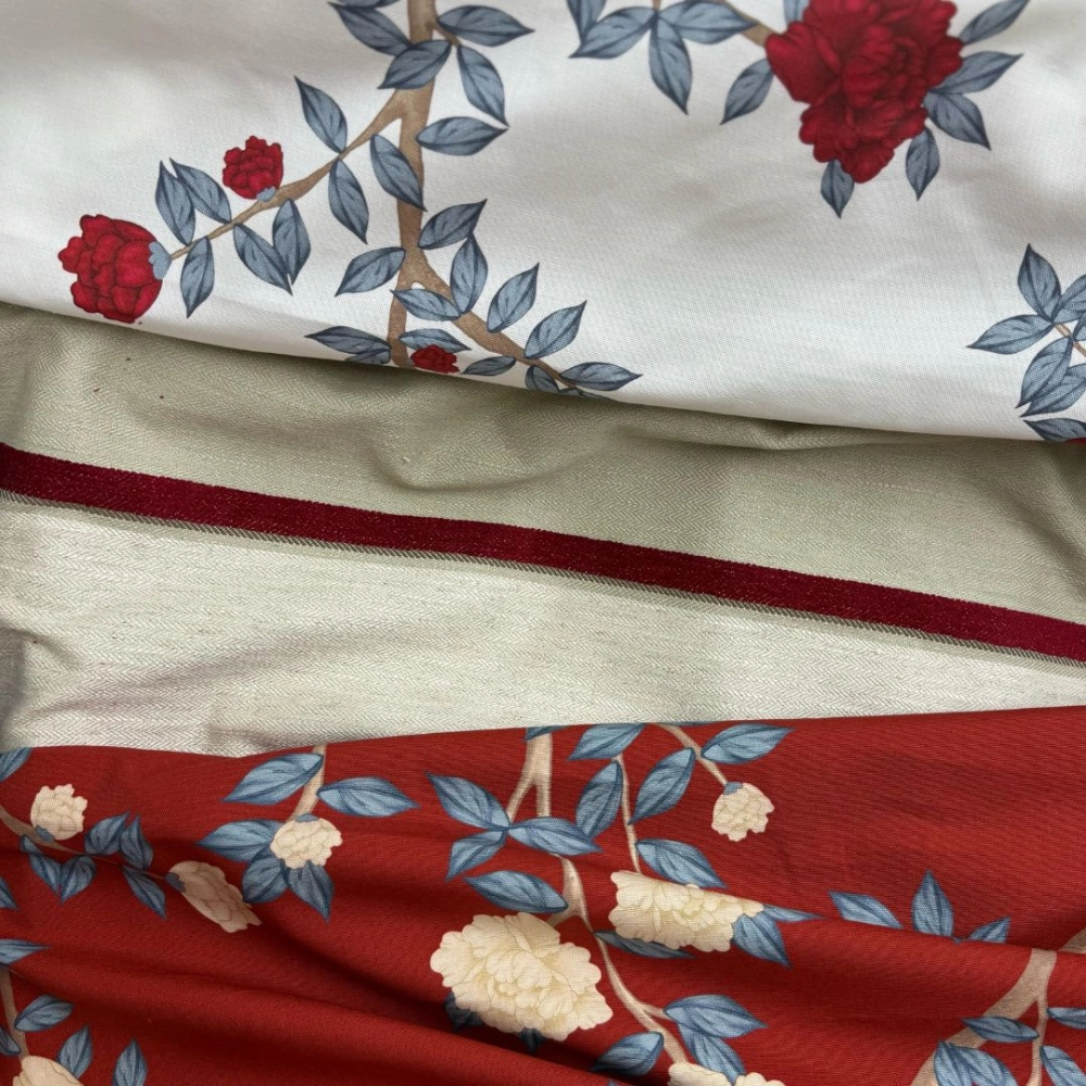 Tecido Lista Larga Red