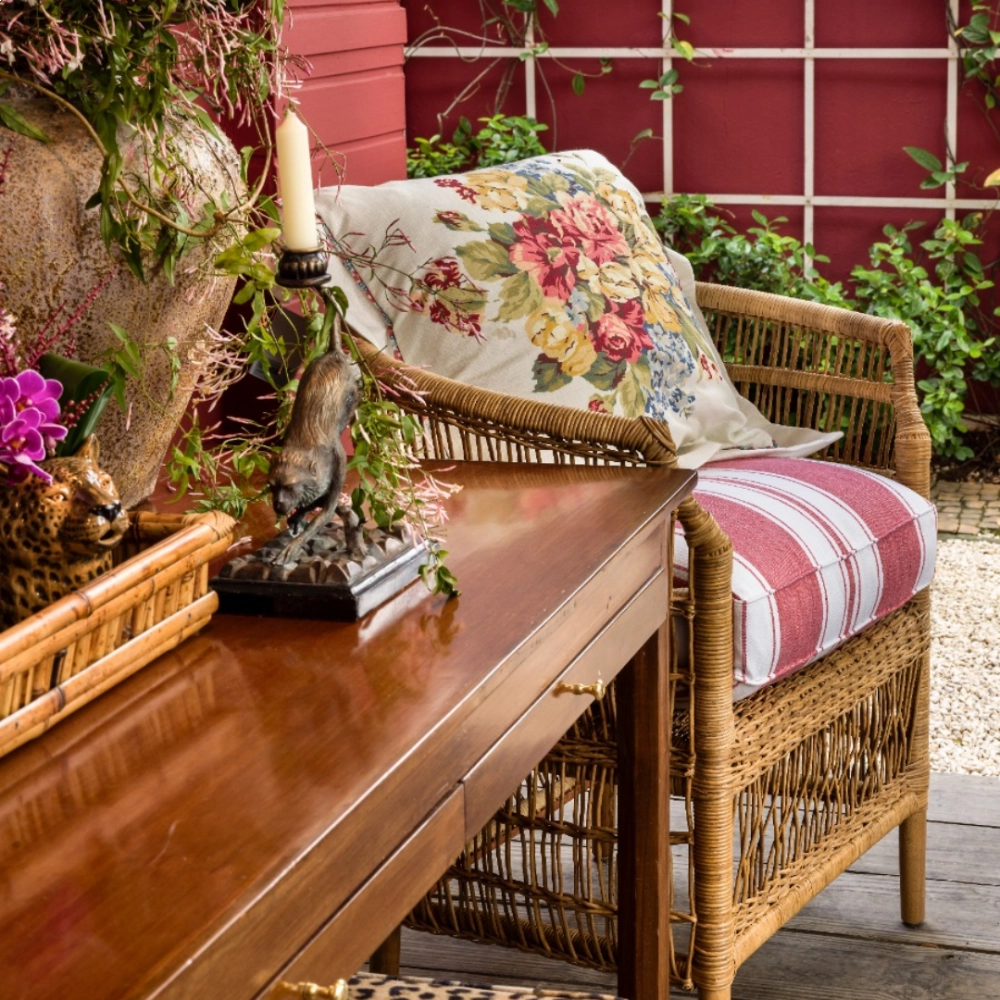 Tecido Bouquet Guava Magenta