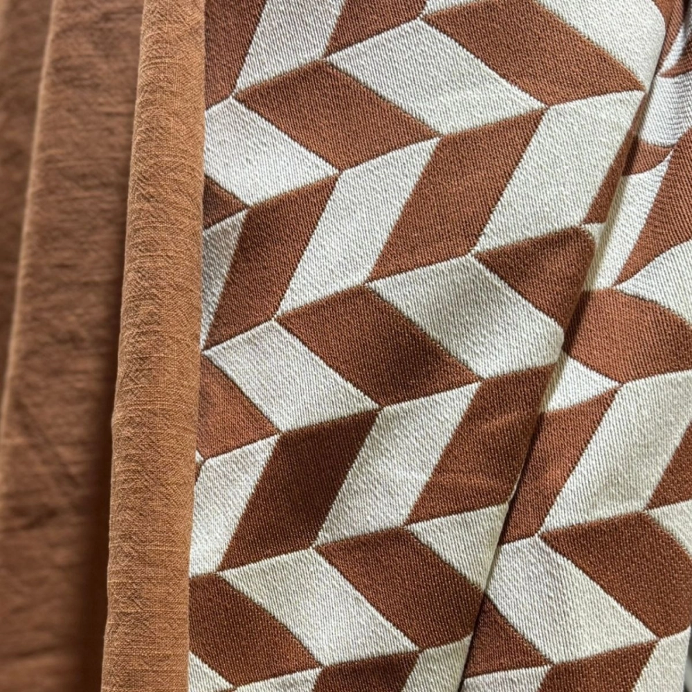 Tecido Chevron Rusty Cosmopolitan