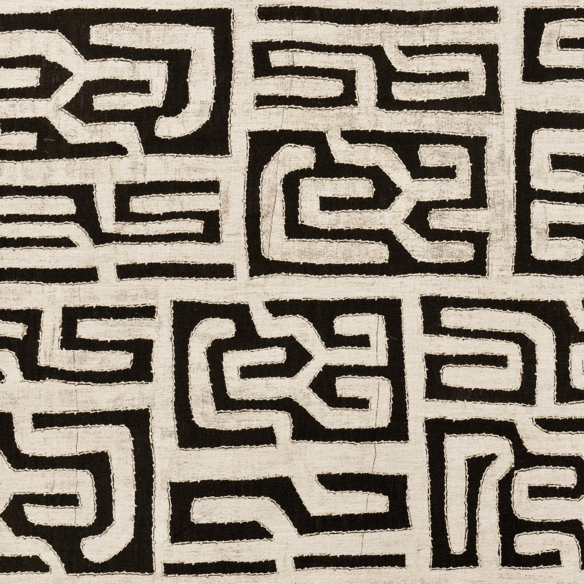 Tecido Estampa Kuba Off White Tecido Estampa Kuba Off White