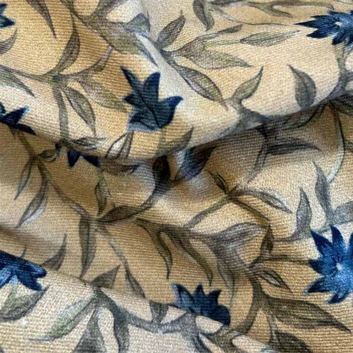 Tecido Floral Violeta Tecido Floral Violeta