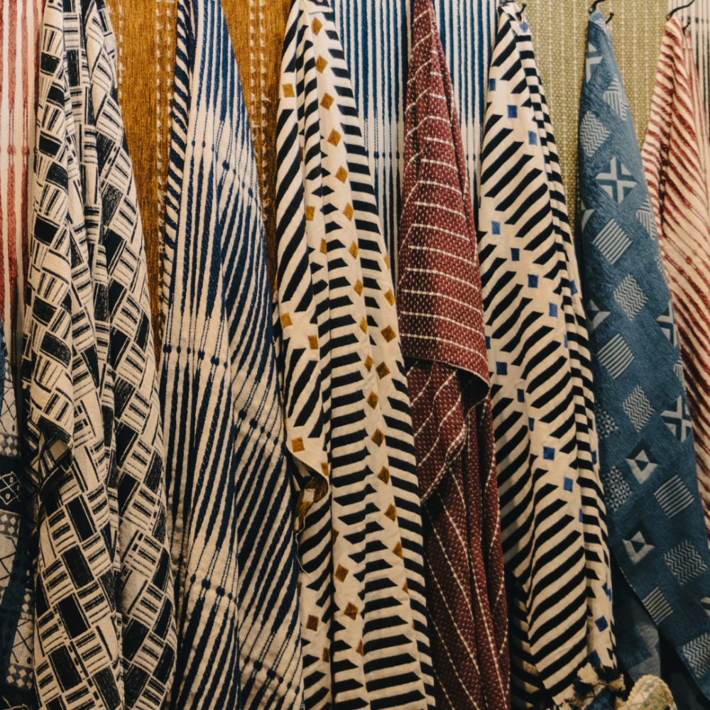 Tecido Jacquard Matriz Azul