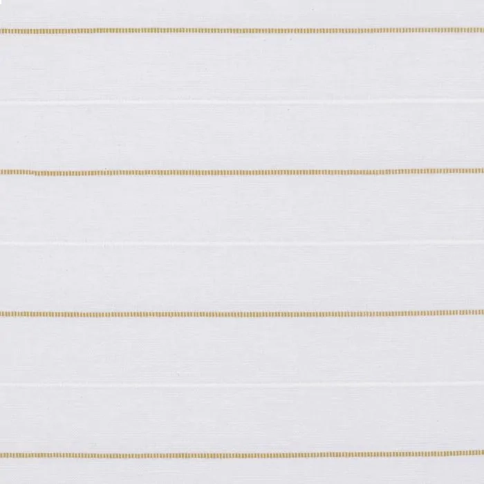 Tecido Lista Bordada Cúrcuma