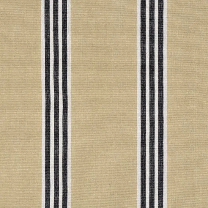 Tecido Lista Camel Com Black