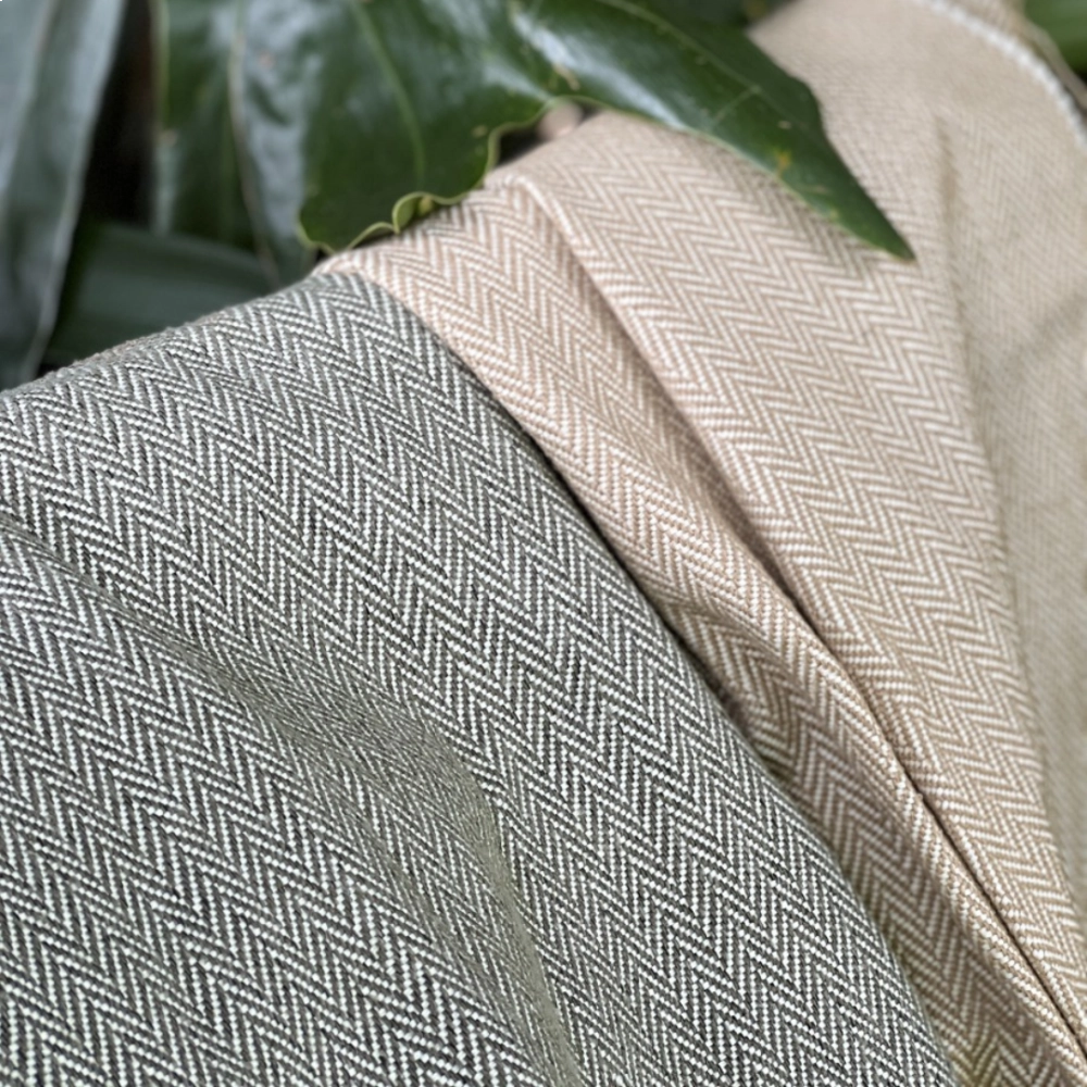 Tecido Mini Chevron Camel 