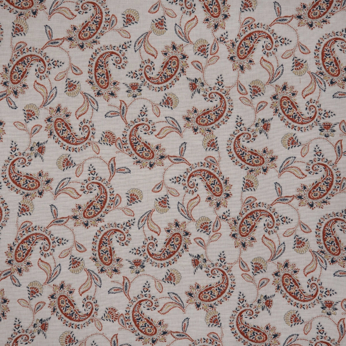 Tecido Paisley Natural