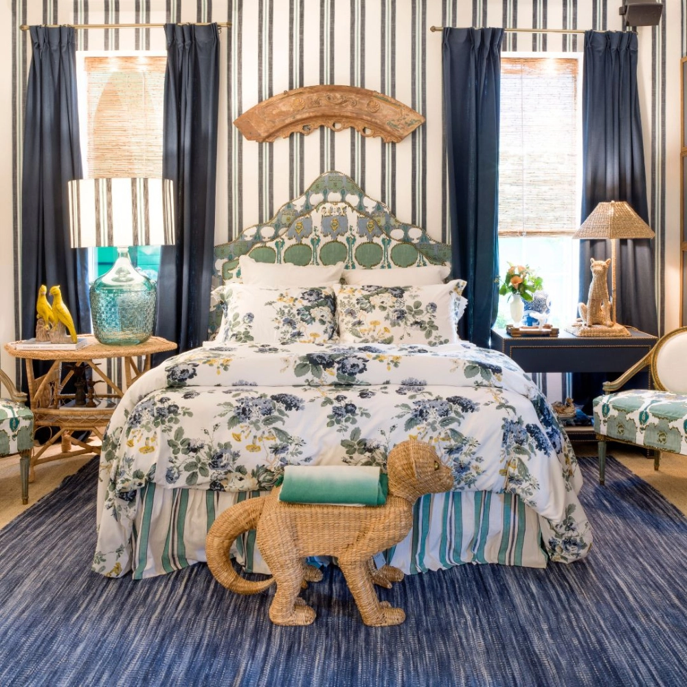 Tecido Peônia Sage Natural Tecido Peônia Sage Natural