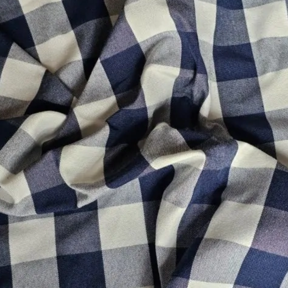 Tecido Xadrez P Blue Tecido Xadrez P Blue